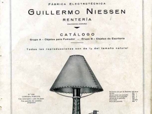 Catálogo de productos fabricados por la empresa Niessen en Errenteria (Gipuzkoa)
