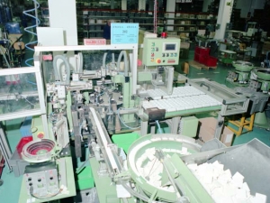 Celulas de fabricación de la empresa Niessen en Oiartzun (Gipuzkoa)