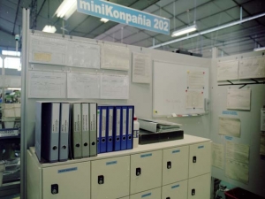Celula 202 del sistema de microcompañías de la empresa Niessen en Oiartzun (Gipuzkoa)