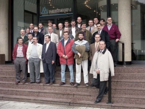 Visita de la empresa Almacenes Eléctricos Ramirez de Vitoria a la empresa Niessen en Oiartzun (Gipuzkoa)