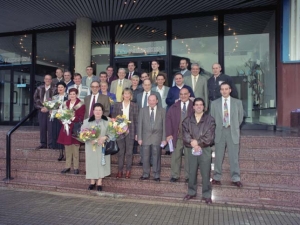 ABB Niessen-eko langileen zilarrezko ezteiak (25 urte) Oiartzunen (Gipuzkoa)