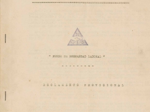 Errenteriako Niessen enpresaren Lan Ermandade Funtsaren behin-behineko araudia (Gipuzkoa)