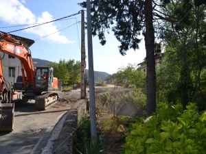 Destrucción del puente de Axerikua