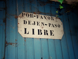 Otra de paso libre
