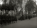 AUTORIDADES CIVILES Y MILITARES EN LA INAUGURACION DE LA AVENIDA DE NAVARRA EN LA LOCALIDAD DE ERRENTERIA. (Foto 1/2)