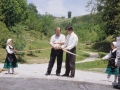 Sagastigutia parkeko inaugurazioa. Zinta mozten
