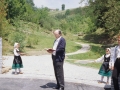 Sagastigutia parkeko inaugurazioa. Iñaki apaiza parkea bedeinkatzen