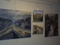 Aire Libreko Pintura-lehiaketaren erakusketa Usurbe erakusketa aretoan