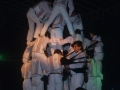 "Tirri-tarra" txarangaren show berria San Martin plazan (giza dorrea)