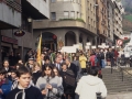 Musika Banda eta Kofradia Andra Mari kalean Meza ondoren