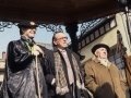 Kofradieko partaideak San Martin plazako kioskoan (Peio Gibelalde JuanBi Erauskin))