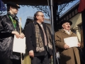 Kofradieko partaideak San Martin plazako kioskoan (Peio Gibelalde JuanBi Erauskin)