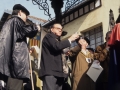 Kofradieko partaideak San Martin plazako kioskoan (Peio Gibelalde JuanBi Erauskin)