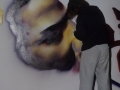 Graffitti-erakustaldia.