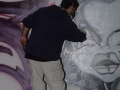 Graffitti-erakustaldia.