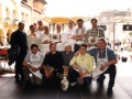 Elkarteen arteko sukaldaritza-lehiaketa. Txapeldunak argazkia ateratzeko prest. 2002ko Loinatz jaiak.