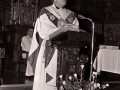 El obispo Jose Maria Setien oficiando una ceremonia religiosa