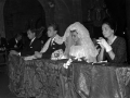 Los novios en un momento de la ceremonia