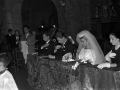 Los novios en un momento de la ceremonia