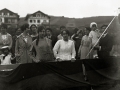 BOTADURA DE LA EMBARCACION "OCTUBRE" EN EL ASTILLERO ARRIZABALAGA Y OLATZ EN ZUMAIA. (Foto 2/3)