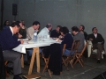 Mesa de jueces del campeonato de bertsos de Gipuzkoa