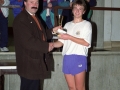 Entrega de trofeos del campeonato de squash