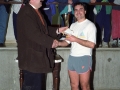 Entrega de trofeos del campeonato de squash