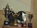 Trofeos del II Campeonato de mus de la Sociedad Pago-Uso