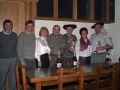 Entrega de trofeos del campeonato de tute de la Sociedad Pago-Uso