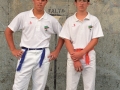 Jugadores del Campeonato escolar de pelota vasca