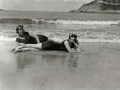 BAÑISTAS EN LA PLAYA DE LA CONCHA. (Foto 8/22)