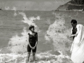 BAÑISTAS EN LA PLAYA DE LA CONCHA. (Foto 11/22)
