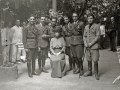 VISITA DE LA REINA MARIA CRISTINA  A UN GRUPO DE MILITARES HERIDOS EN LA GUERRA DE AFRICA. (Foto 5/6)