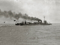 BUQUES Y SUBMARINOS DE LA ARMADA EN LA BAHIA DE PASAIA CON DESTINO A LA GUERRA DE  AFRICA. (Foto 3/7)