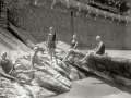BAÑISTAS EN LA PLAYA DE LA CONCHA. (Foto 20/22)