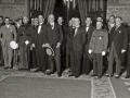 DIFERENTES PERSONALIDADES EN UNOS SALONES, ENTRE ELLOS SE ENCUENTRAN EL GENERAL MIGUEL PRIMO DE RIVERA Y EL ALCALDE DE SAN SEBASTIAN JOSE ANTONIO BEGUIRISTAIN. (Foto 1/1)