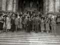 DIFERENTES PERSONALIDADES EN LAS JORNADAS DE CONFRATERNIDAD VASCO-CATALANA-GALLEGA, ENTRE LAS SE ENCUENTRAN JUAN OLASAGASTI, BUENAVENTURA ELIZONDO, TELESFORO MONZON,  TEODORO HERNANDORENA,  ALDAZABAL, MARIA ZULAIKA ARREGI,  MIGUEL DE URRETA ETXEBESTE Y BENEGAS. (Foto 12/20)