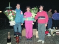 Entrega de trofeos y premios a corredores de la carrera de San Silvestre
