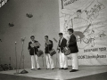 CELEBRACION DEL "I CONCURSO DE FOLCLORE VASCONGADO" EN UN FRONTON. (Foto 1/6)