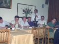Asistentes a la cena de la sociedad