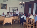 Asistentes a la cena de la sociedad