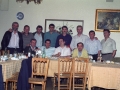 Asistentes a la cena de la sociedad