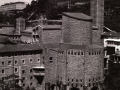 Ábside y campanario del Santuario de Nuestra Señora de Arantzazu