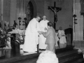 Actos religiosos de celebración en el interior de la iglesia de los Agustinos