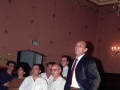 Actos de clausura de curso del Instituto Internacional de Sociología Jurídica. Entre los asistentes se encuentra Eli Galdos