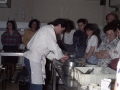 Cocinero durante una clase de cocina en Berezao