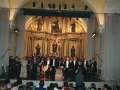 Actuación de una orquesta y coro en el convento-auditorium de Santa Ana