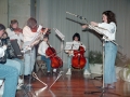Momento de un concierto ofrecido en el convento-auditorium de Santa Ana