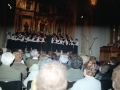 Actuación de la coral Oñati en el convento-auditorium de Santa Ana