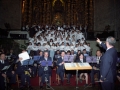 Concierto de Navidad en la iglesia parroquial de San Miguel : músicos y coro